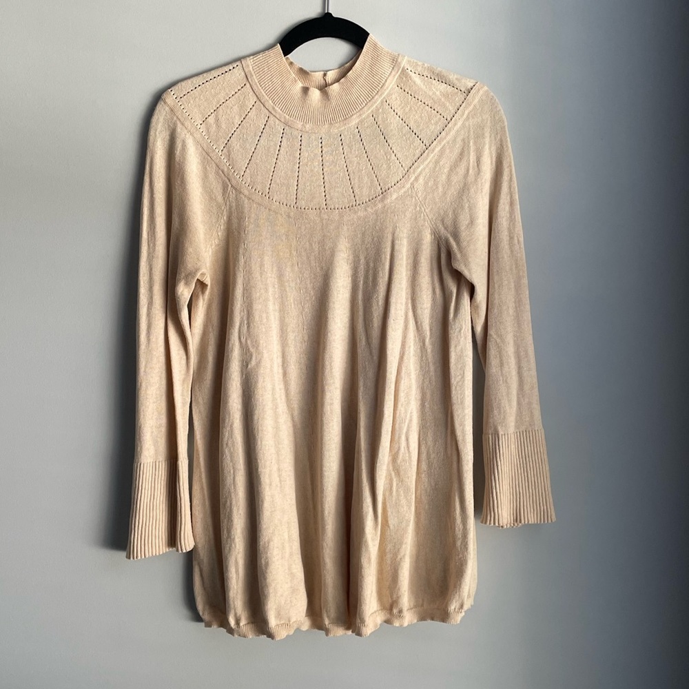 Anthropologie Mock Neck Sweater